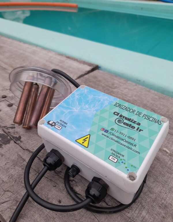 Ionizador para Piscinas hasta 80.000Lts