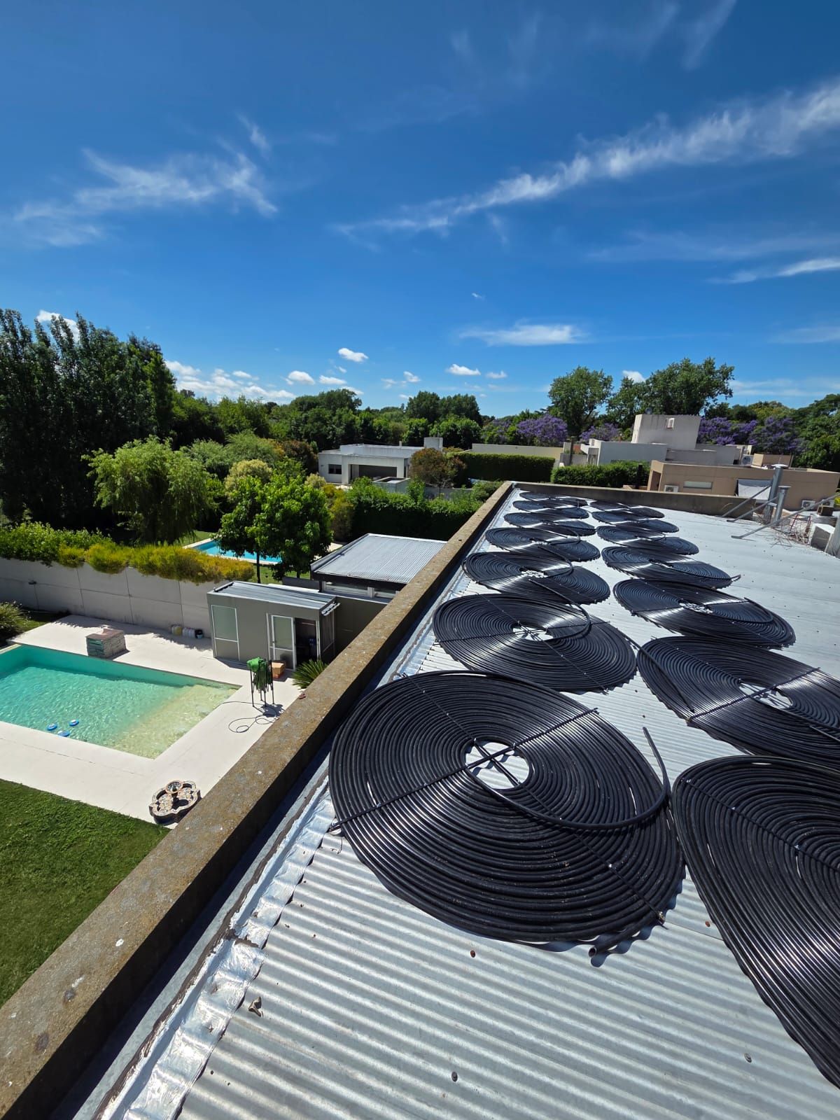 climatización solar de piscinas